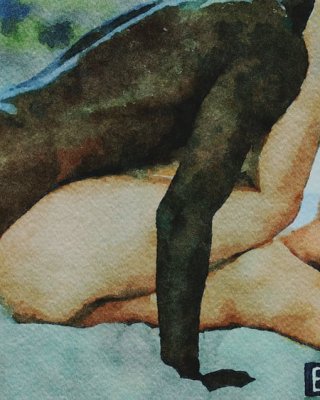 Erotic Digital Watercolor 42