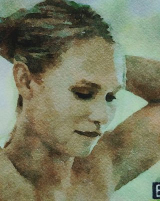 Erotic Digital Watercolor 42