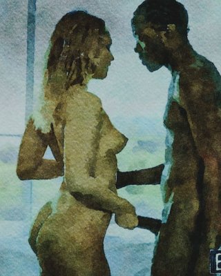 Erotic Digital Watercolor 42