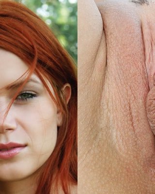 Face and Vagina Set 001 #94379732