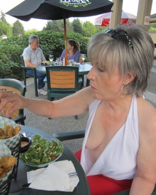 Sexy Grandma Spread her Legs 16 #87566975