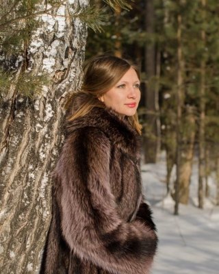 woman In Fur Coat 27