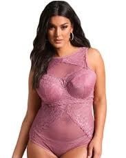 Pink Plus Size Lingerie