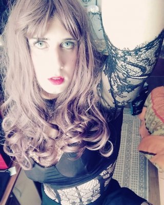 Sissy Slut Skirt And Dick Whip Out