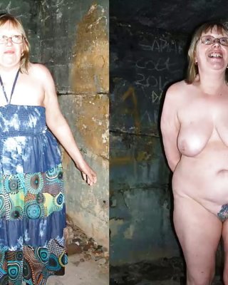 Gorgeous BBW Susan Dressed And Undressed