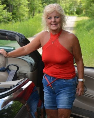 Cruising with my top down, Red pt 2 #89990766