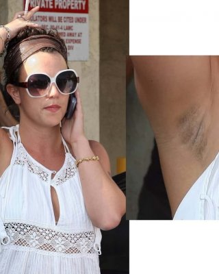 Britney Spears Hairy Armpit Hot Collection