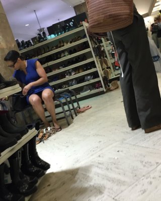 Matures In Shoe Stores