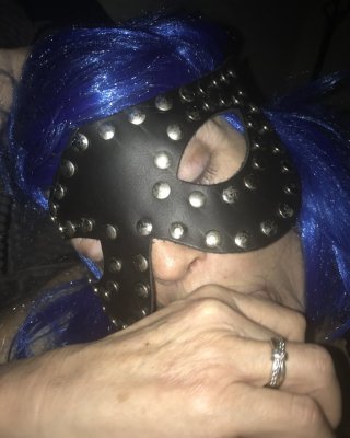 Smoking Blowjob Mask Wig Granny Milf