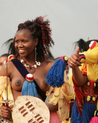 African Tribe Wonderful Women