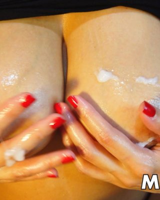 Cum on my big natural tits! #107155711