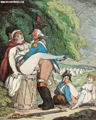 Erotic Drawings By Thomas Rowlandson 1757 - 1827