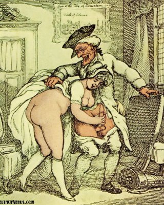 Erotic Drawings By Thomas Rowlandson 1757 - 1827