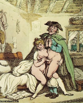 Erotic Drawings By Thomas Rowlandson 1757 - 1827