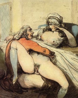 Erotic Drawings By Thomas Rowlandson 1757 - 1827