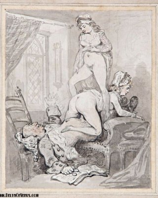 Erotic Drawings By Thomas Rowlandson 1757 - 1827