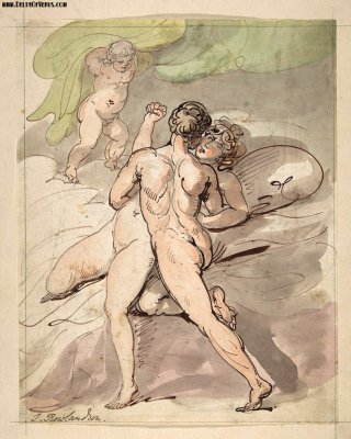 Erotic Drawings By Thomas Rowlandson 1757 - 1827