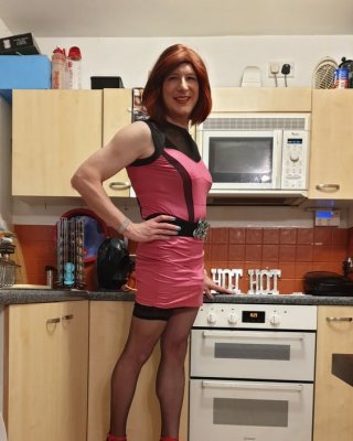 Sissy Lucy is Hot and Horny in the kitchen #106915728